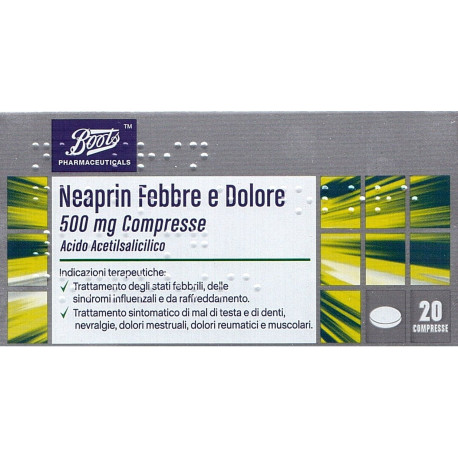 ACIDO ACETILSALIC LFM*20CPR500 - Doctor Vinz