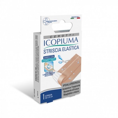 ICOPIUMA CEROTTO STRISCE ELASTICHE 50X6 1 PEZZO - Doctor Vinz