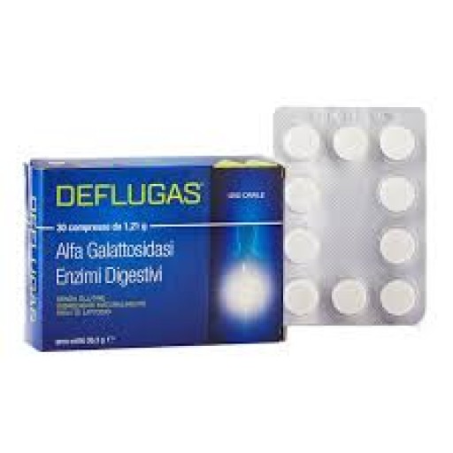 DEFLUGAS 30 COMPRESSE MASTICABILI - Doctor Vinz