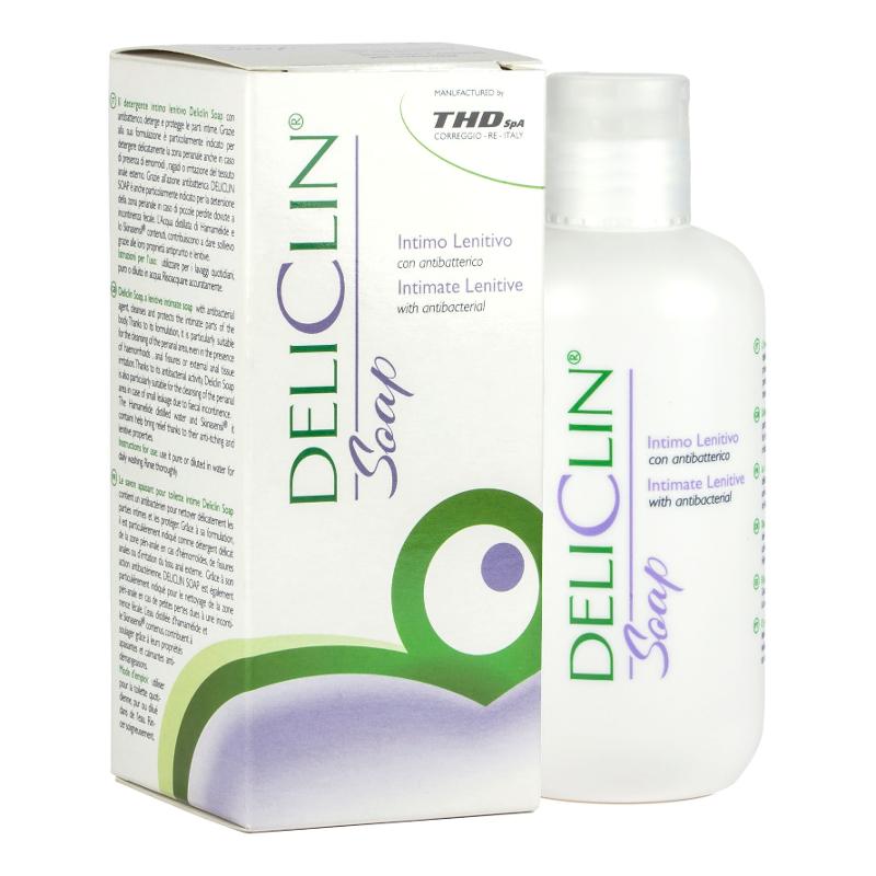 DELICLIN SOAP - DETERGENTE INTIMO LENITIVO CON ANTIBATTERICO 200 ML - Doctor Vinz