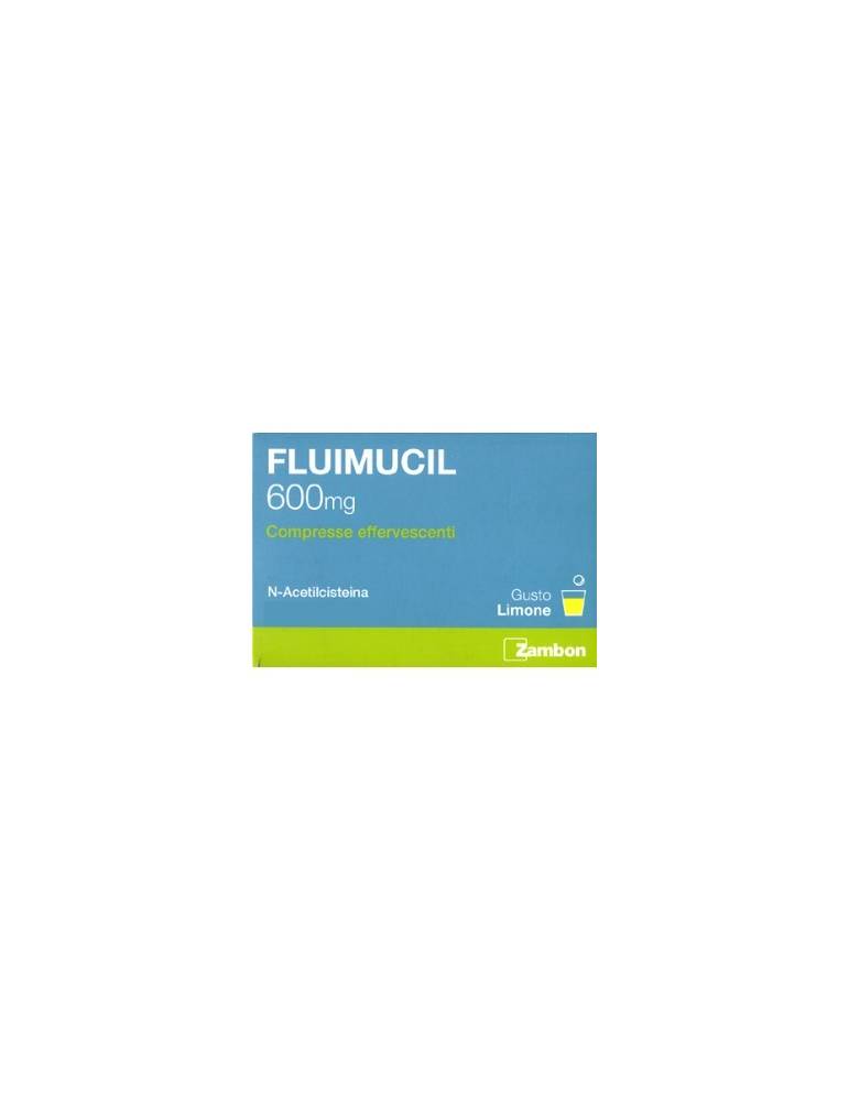 FLUIMUCIL MUCOLITICO - 10 COMPRESSE EFFERVESCENTI 600MG - Doctor Vinz