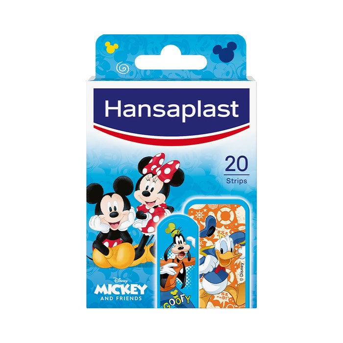 HANSAPLAST CEROTTO MICKEY AND FRIENDS 20 PEZZI - Doctor Vinz