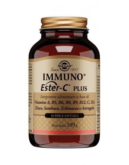 IMMUNO ESTER-C PLUS - INTEGRATORE ALIMENTARE - 60 PERLE - Doctor Vinz