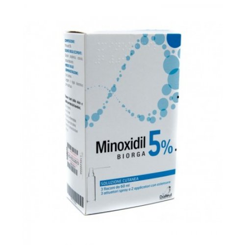 MINOXIDIL BIORGA*SOL CUT 3FL5% - Doctor Vinz