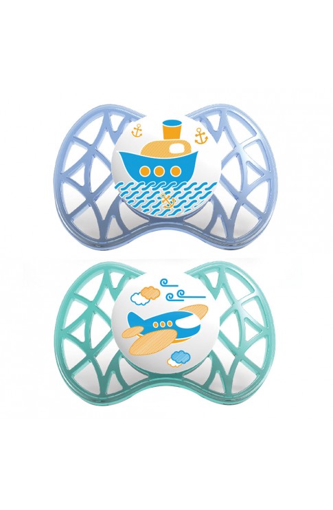 NUVITA SUCCHIETTO CON TETTARELLA ORTODONTICA 0 MESI+ BLU E TIFFANY - Doctor Vinz