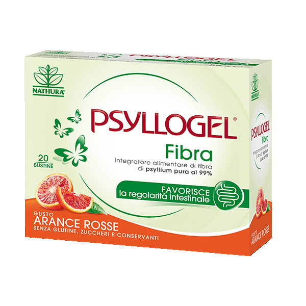 PSYLLOGEL FIBRA ARANCE ROSSE 20 BUSTINE - Doctor Vinz