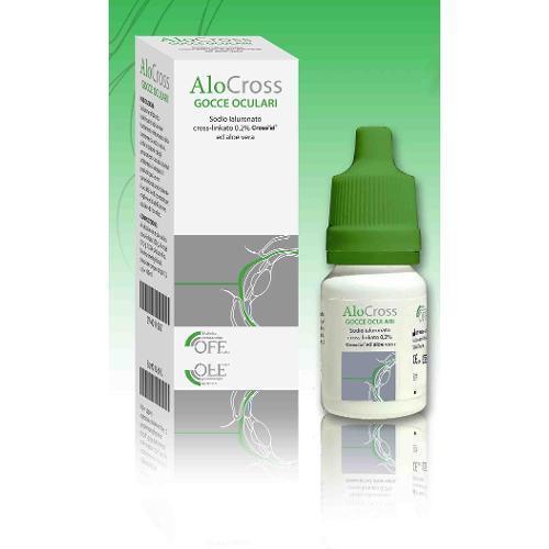 ALOCROSS GOCCE OCULARI ACIDO IALURONICO CROSS-LINKATO 0,2% E ALOE VERA 8 ML - Doctor Vinz