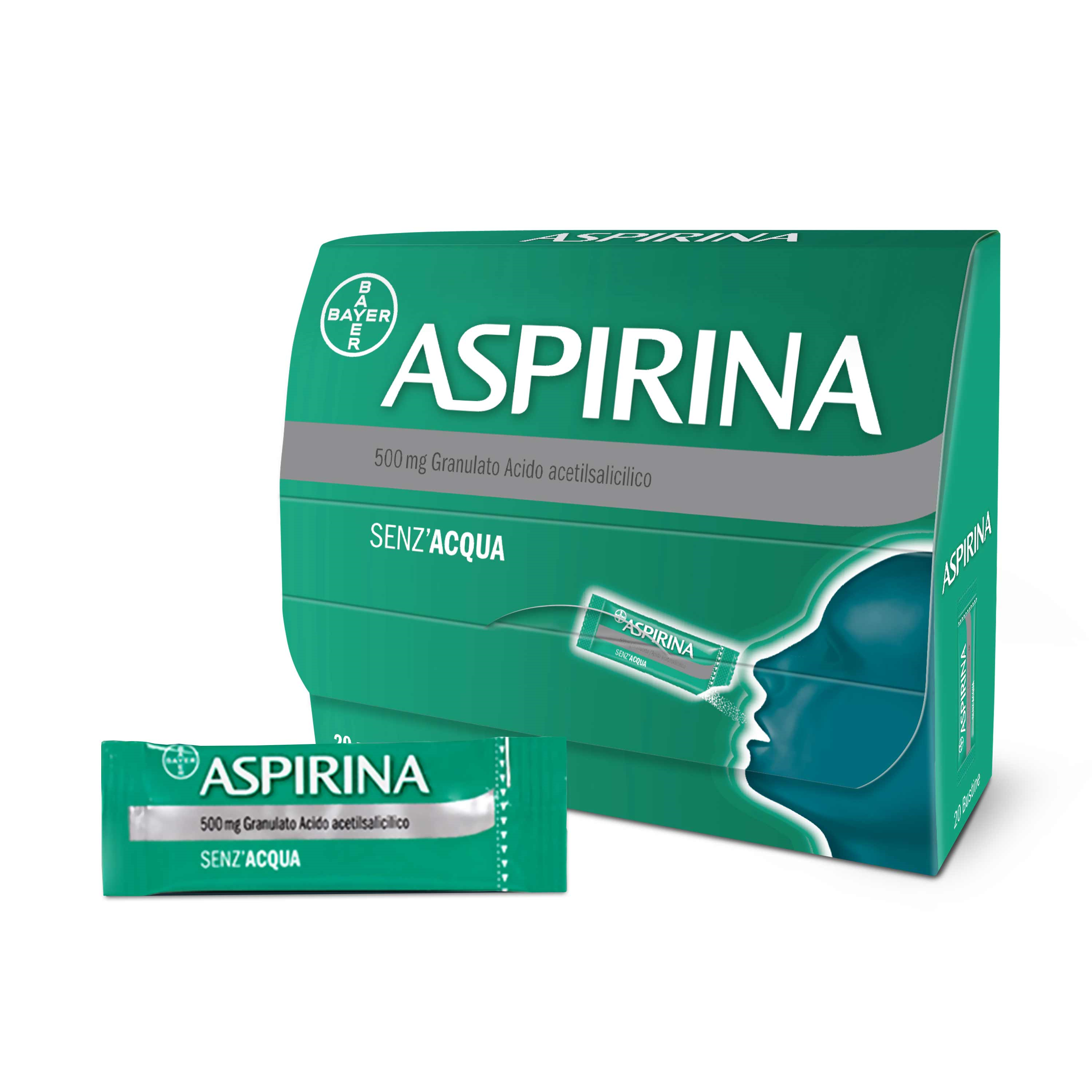 ASPIRINA*OS GRAT 20BUST 500MG - Doctor Vinz