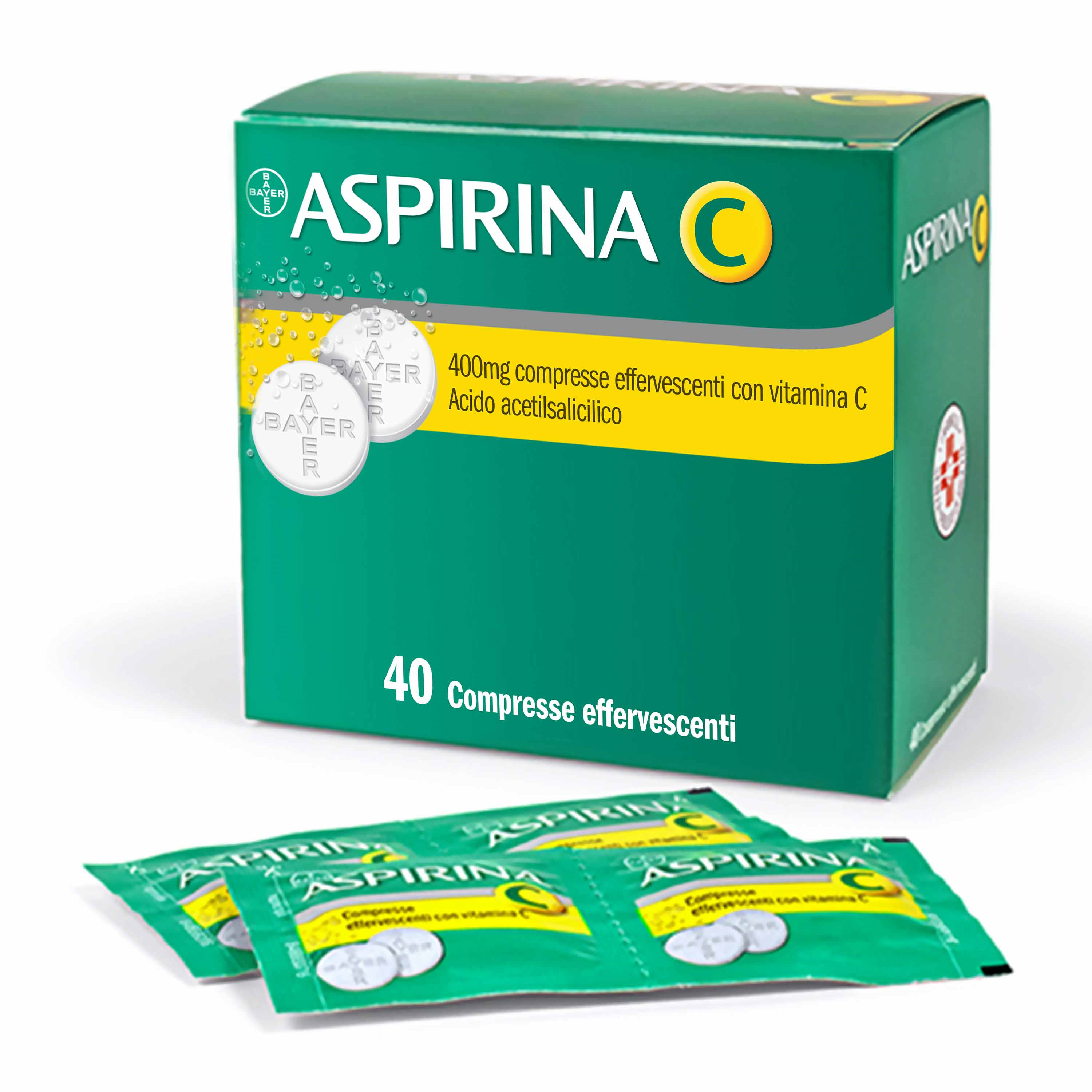 ASPIRINA C*40CPR EFF 400+240MG - Doctor Vinz