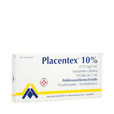 PLACENTEX*SOL CUT 10F 0,75MG - Doctor Vinz