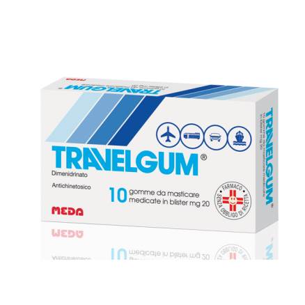 TRAVELGUM*10GOMME MAST 20MG - Doctor Vinz