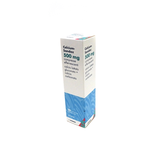 CALCIUM SANDOZ*20CPR EFF 500MG - Doctor Vinz