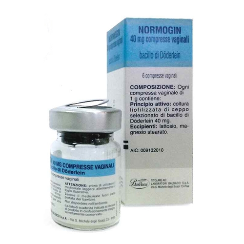 NORMOGIN*6CPR VAG 40MG - Doctor Vinz