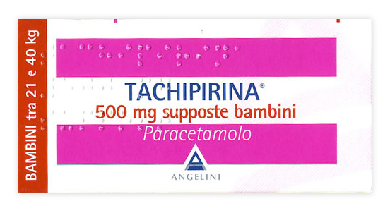 TACHIPIRINA*BB 10SUPP 500MG - Doctor Vinz