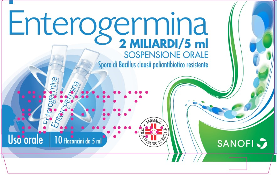 ENTEROGERMINA*OS 10FL 2MLD/5ML - Doctor Vinz