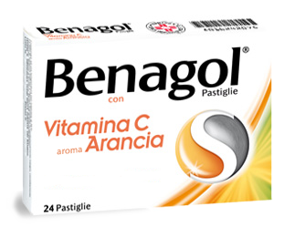 BENAGOL VIT C*24PAST ARANCIA - Doctor Vinz