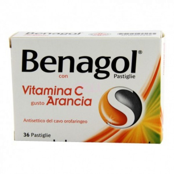 BENAGOL VIT C*36PAST ARANCIA - Doctor Vinz