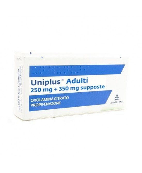 UNIPLUS*AD 10SUPP 250MG+350MG - Doctor Vinz