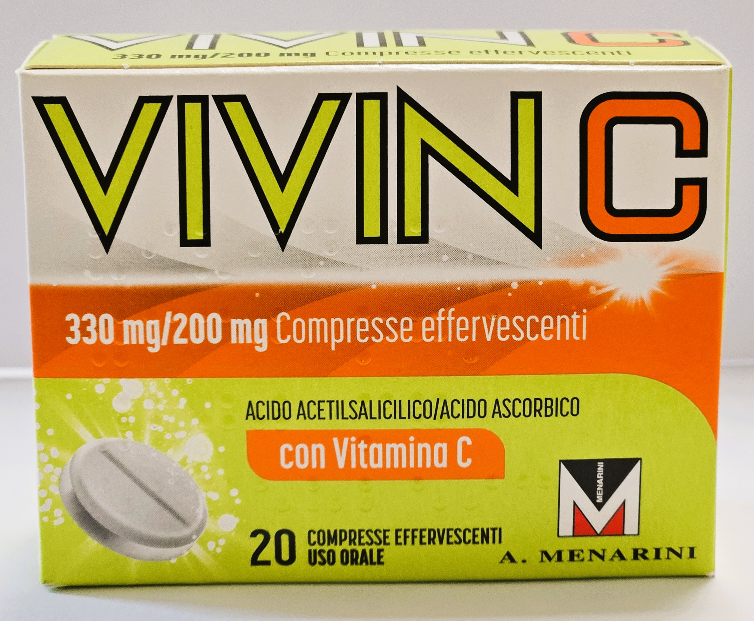 VIVIN C*20CPR EFF 330MG+200MG - Doctor Vinz