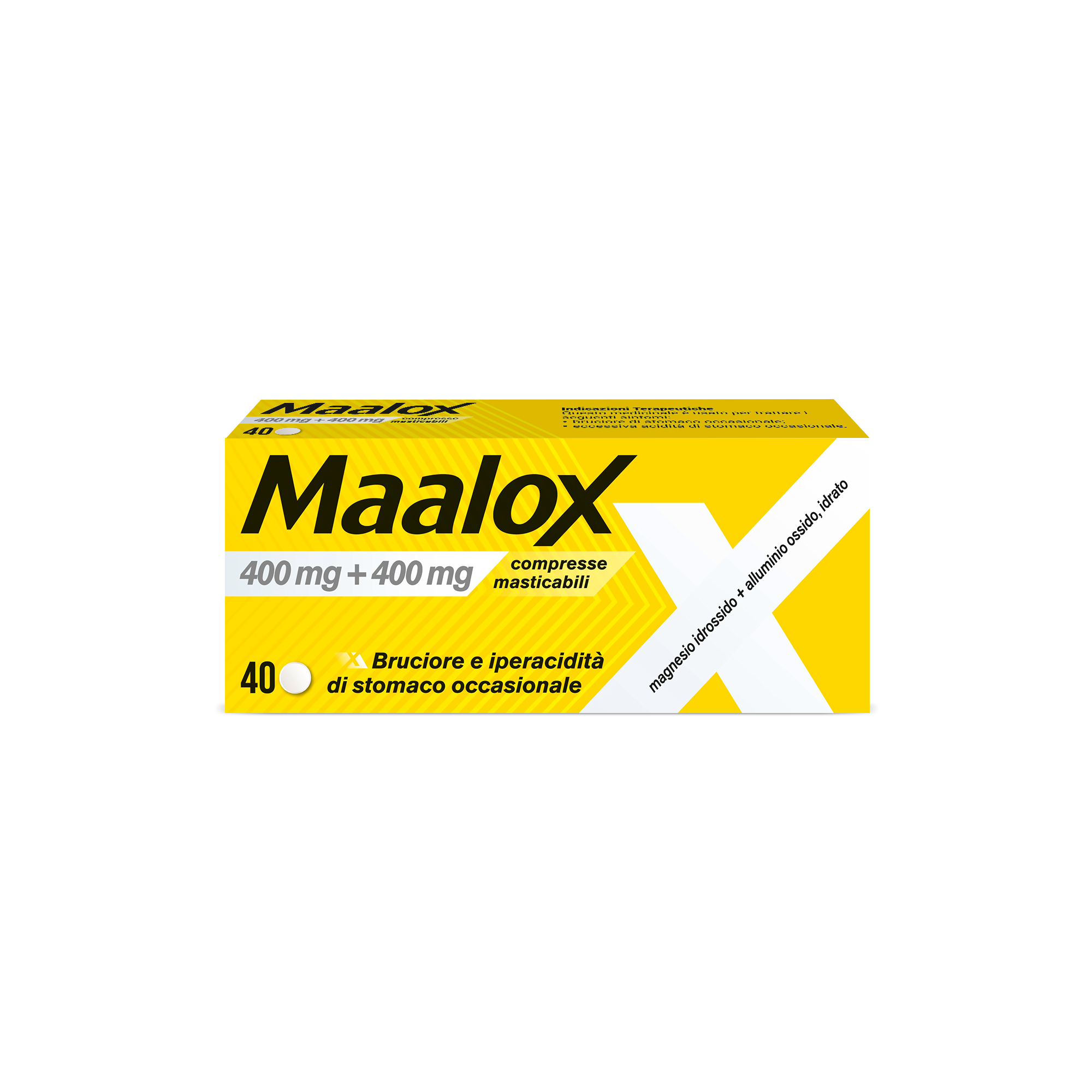 MAALOX*40CPR MAST 400MG+400MG - Doctor Vinz