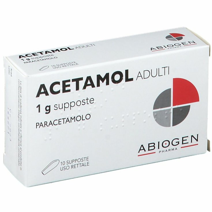 ACETAMOL*AD 10SUPP 1G - Doctor Vinz