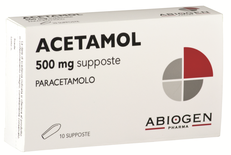 ACETAMOL*10SUPP 500MG - Doctor Vinz