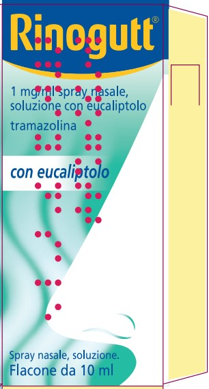 RINOGUTT SPRAY NASALE CON EUCALIPTOLO - FLACONE DA 10ML  - Doctor Vinz