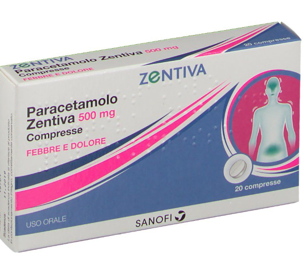 PARACETAMOLO ZEN*20CPR 500MG - Doctor Vinz