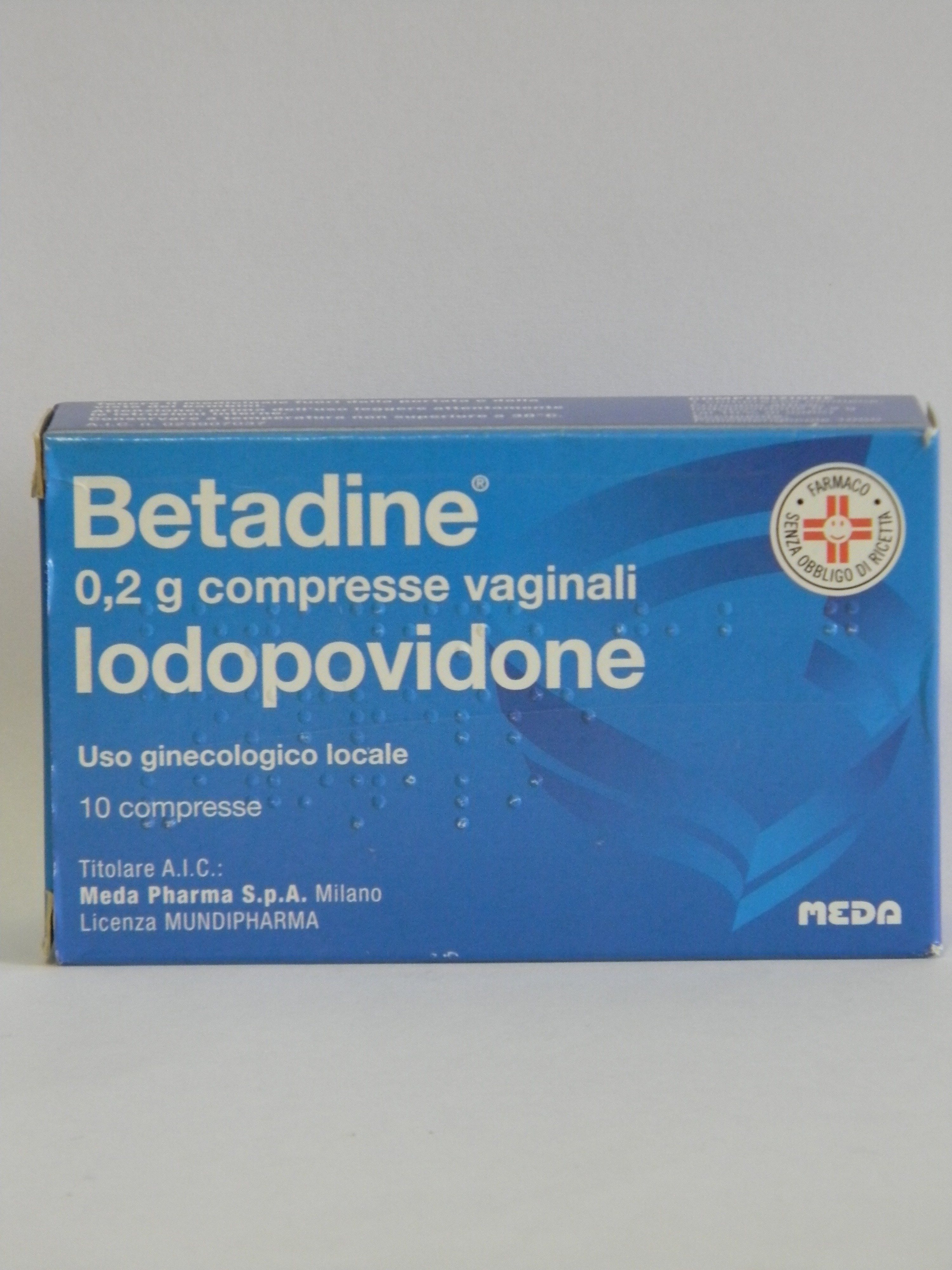 BETADINE*10CPR VAG 200MG - Doctor Vinz