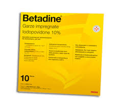 BETADINE*10GARZE IMPREGN 10x10 - Doctor Vinz