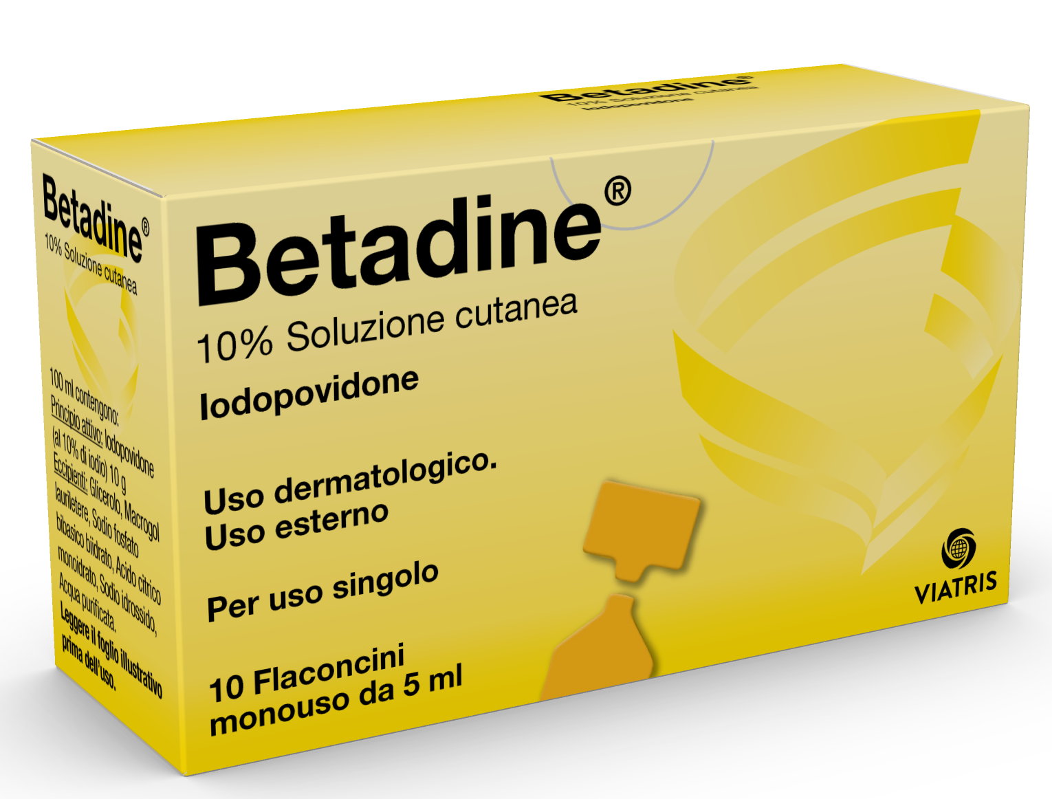 BETADINE*SOL CUT 10FL 5ML 10% - Doctor Vinz