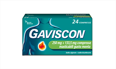 GAVISCON*24CPR MENT250+133,5MG - Doctor Vinz