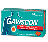 GAVISCON*24CPR FRAG250+133,5MG - Doctor Vinz