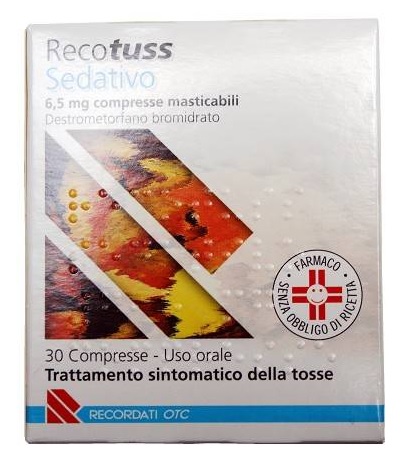RECOTUSS SEDAT*30CPR MAST6,5MG - Doctor Vinz