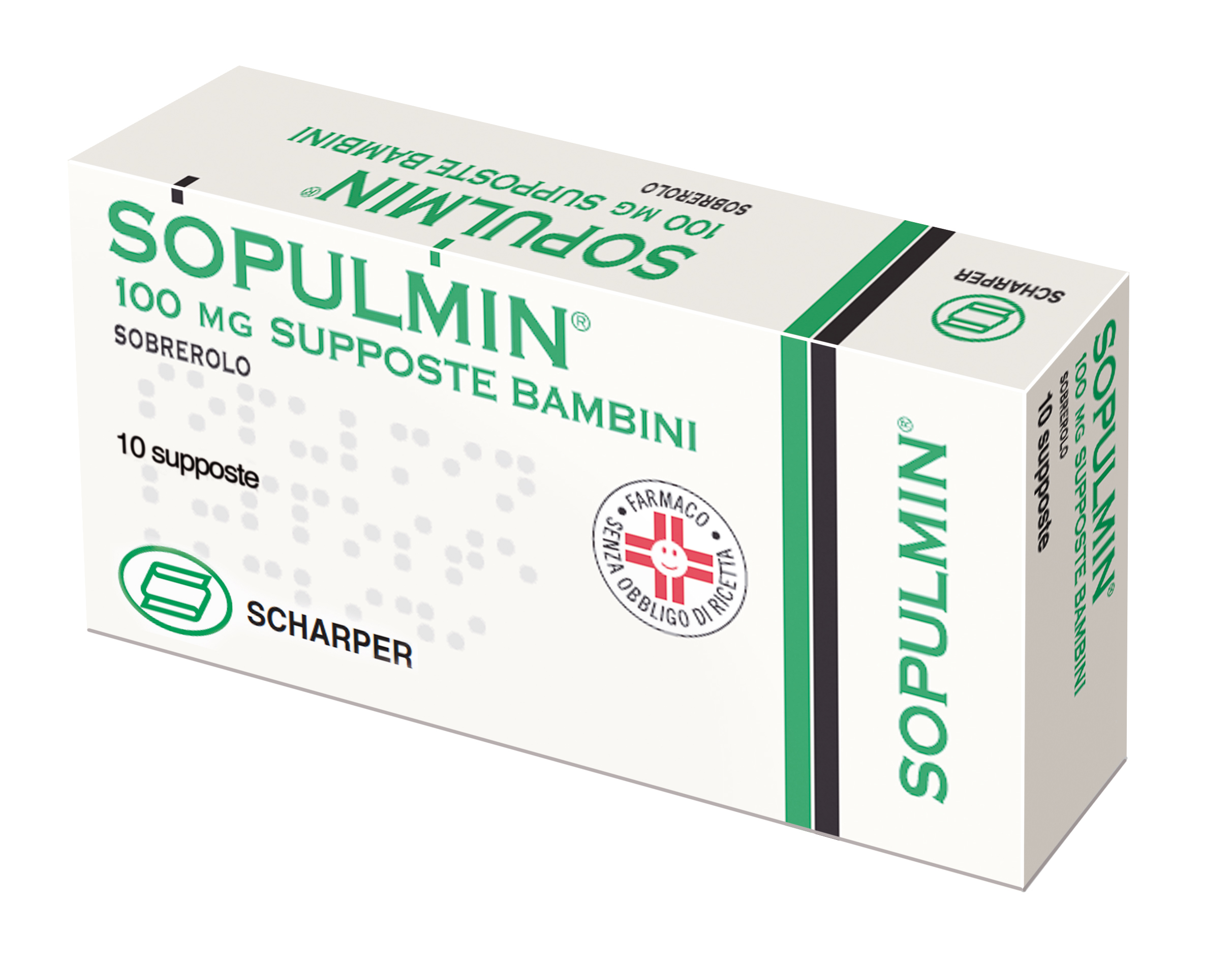 SOPULMIN*BB 10SUPP 100MG - Doctor Vinz