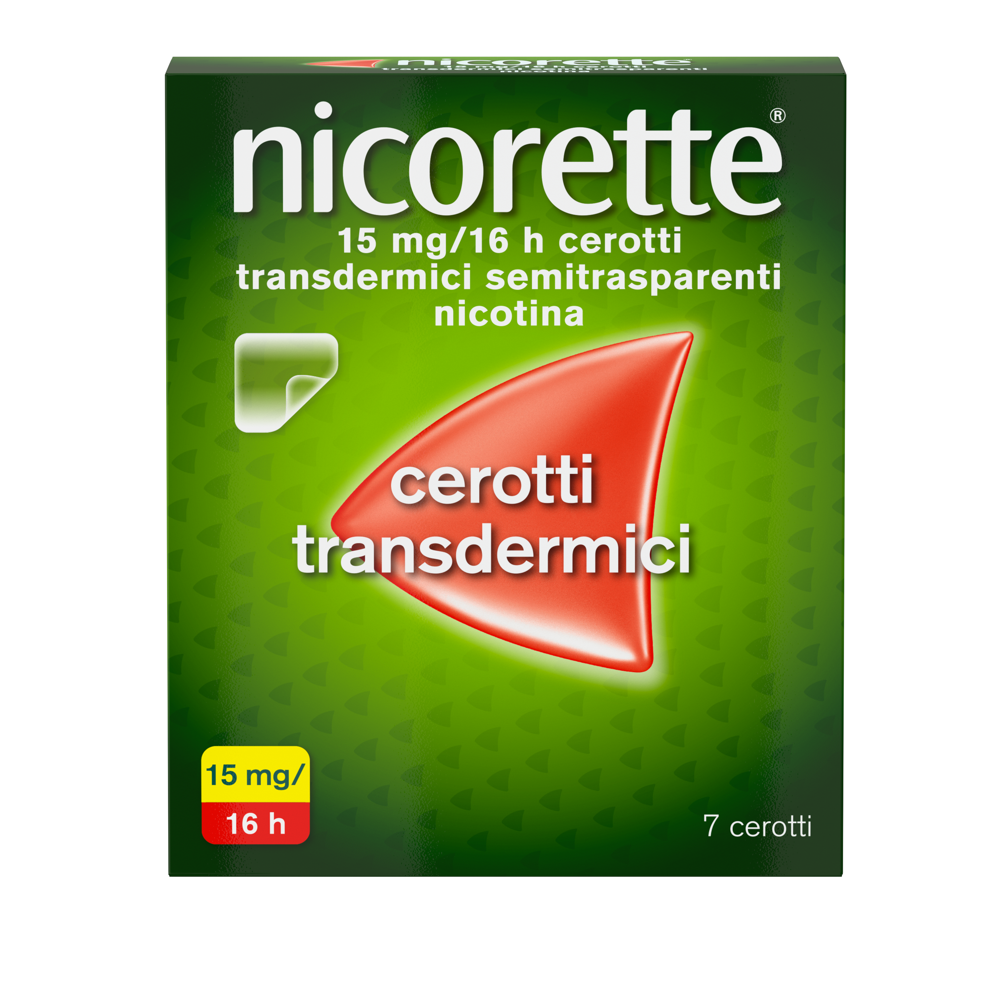 NICORETTE*7CER TRANSD 15MG/16H - Doctor Vinz