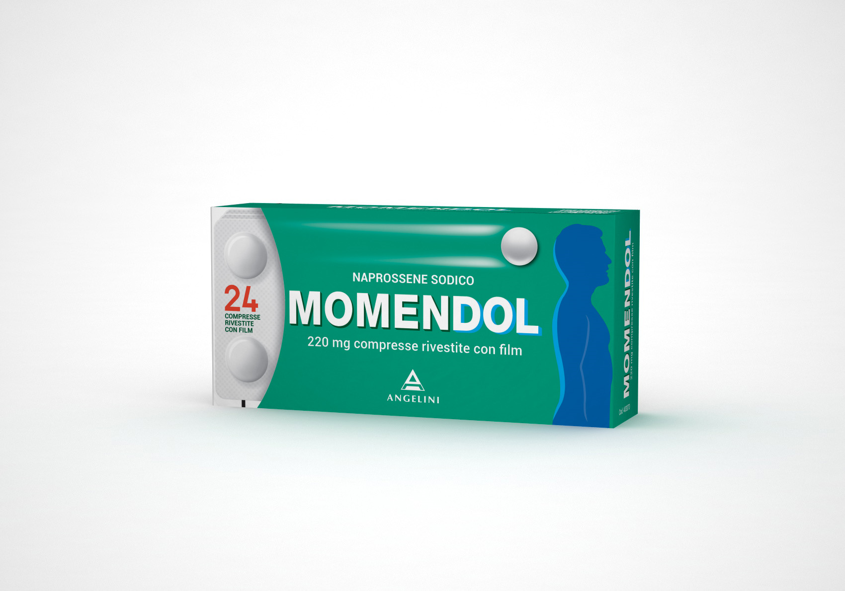 MOMENDOL*24CPR RIV 220MG - Doctor Vinz