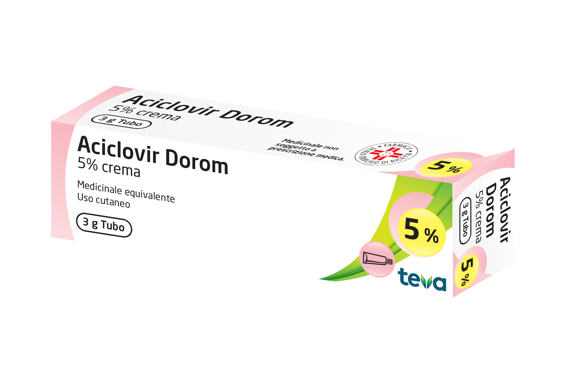 ACICLOVIR DOROM*CREMA 3G 5% - Doctor Vinz
