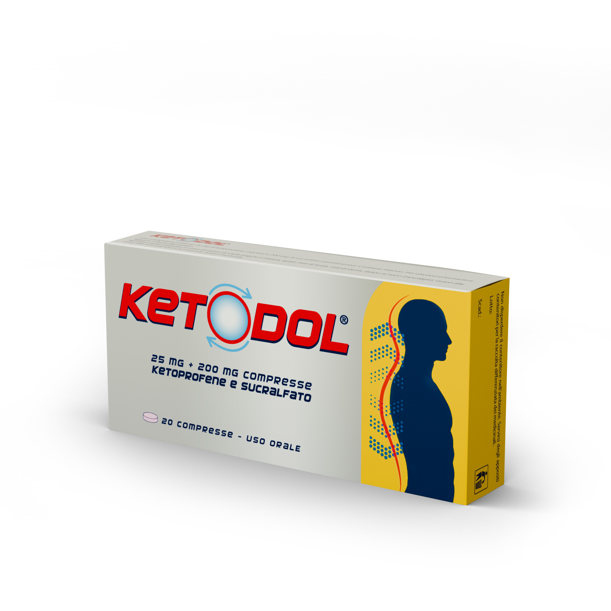 KETODOL*20CPR 25MG+200MG - Doctor Vinz