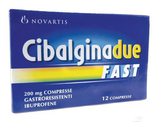 CIBALGINA DUE FAST*12CPR 200MG - Doctor Vinz