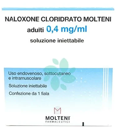 NALOXONE CLOR MOLT*F 0,4MG 1ML - Doctor Vinz