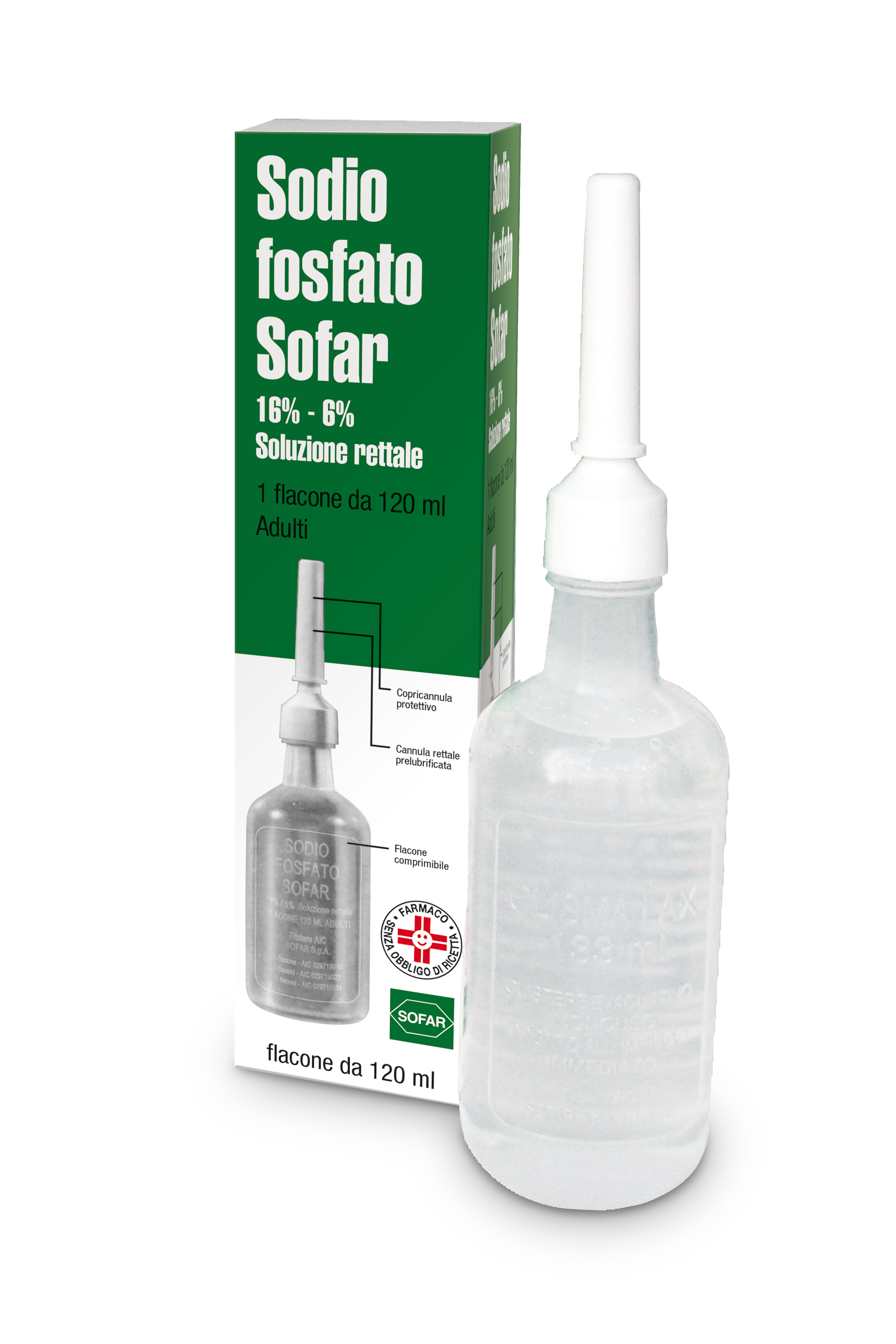 SODIO FOSFATO SOF*RETT 120ML - Doctor Vinz