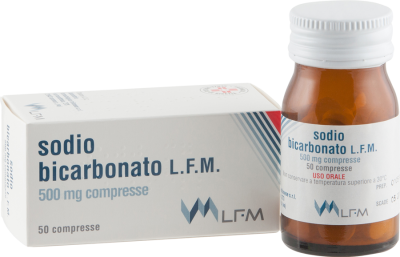 SODIO BICARB*50CPR 500MG FL - Doctor Vinz