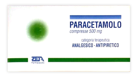 PARACETAMOLO ZETA*20CPR 500MG - Doctor Vinz