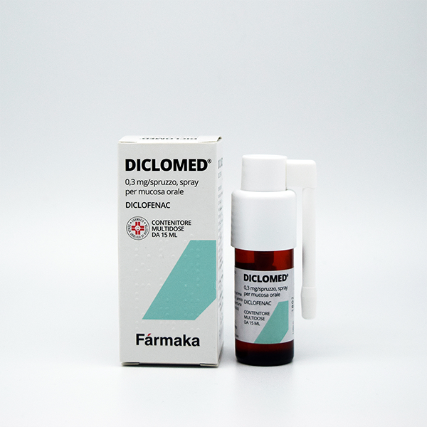 DICLOMED*SPRAY 15ML 0,3MG/DOSE - Doctor Vinz