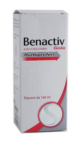 BENACTIV GOLA*COLLUT 160ML 2,5 - Doctor Vinz