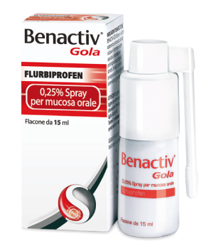 BENACTIV GOLA*SPRAY 15ML 0,25% - Doctor Vinz