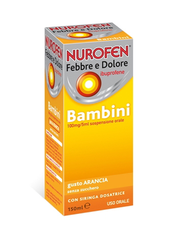 NUROFEN FEBBRE D*BB100MG/5ML A - Doctor Vinz
