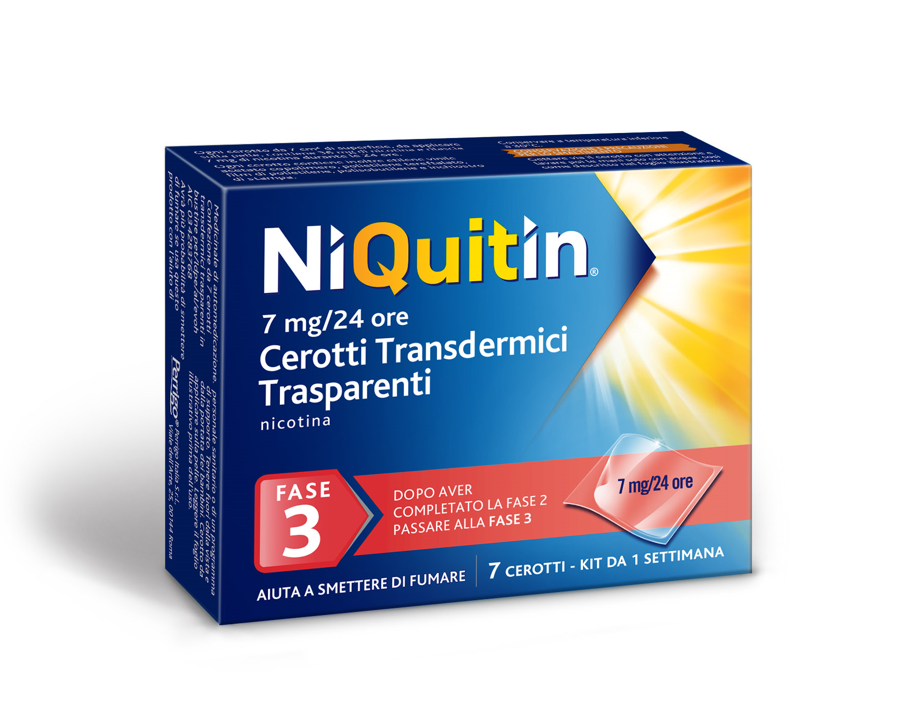 NIQUITIN*7CER TRANSD 7MG/24H - Doctor Vinz