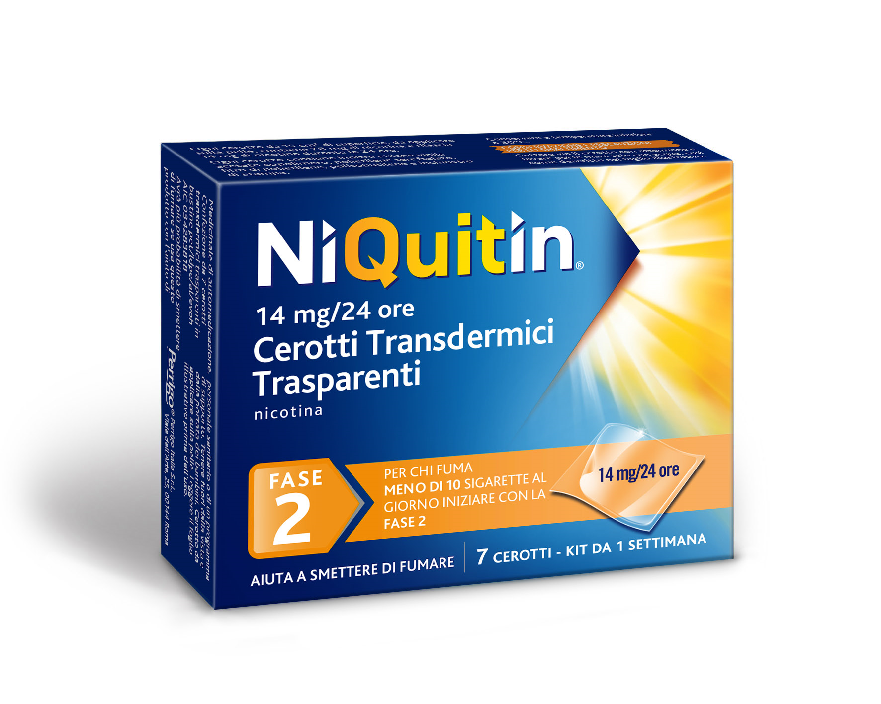 NIQUITIN*7CER TRANSD 14MG/24H - Doctor Vinz